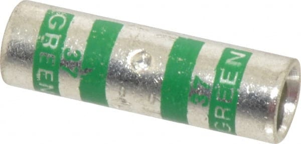 Butt Splice Terminal: Crimp-On Connection, 1 AWG MPN:54508