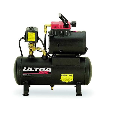 Portable Air Compressor, 2 gal, Hot Dog MPN:T-617 HDN