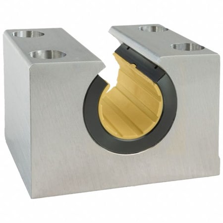 Linear Bearing, 25 mm ID, 78 mm Body W MPN:PLBM25OPN
