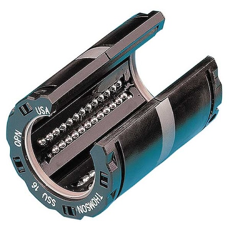 Ball Bushing Bearing, Open, Bore.750 In MPN:SSU12OPN