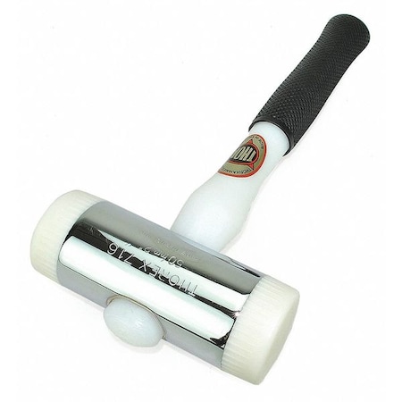 2.7lb soft faced hammer with a plastic handle MPN:TH11716
