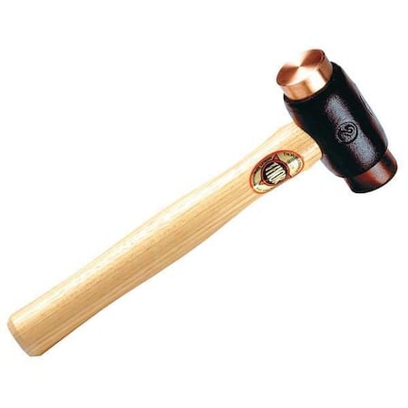 1.85lb copper hammer with a hickory handle MPN:TH212