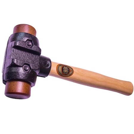 SPLIT HEAD HAMMER - RAWHIDE FACES MPN:TH34RH275