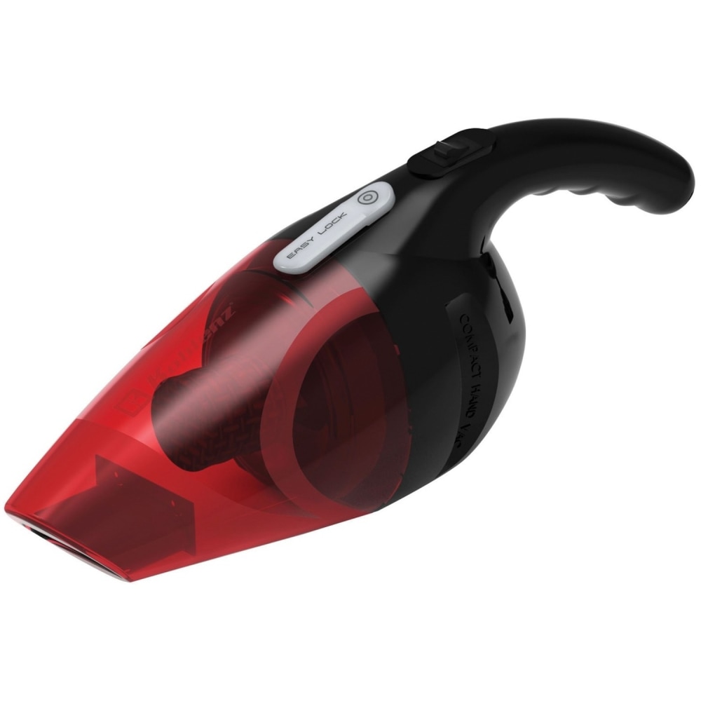 Koblenz Hand Vac - Crevice Tool - 9.80 ft Cable Length - Translucent Red, Black MPN:HV-12 KG4