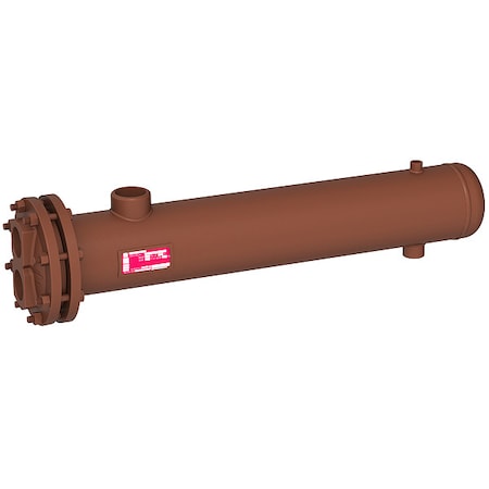 Steam-Water Heat Exchanger, Shell-and-Tube, 800, 000 BtuH (TS08-048-222BS SSCI-SX-CCC-11-5552) MPN:TS08-048-222BS-SSCI-SX-CCC-11-5552