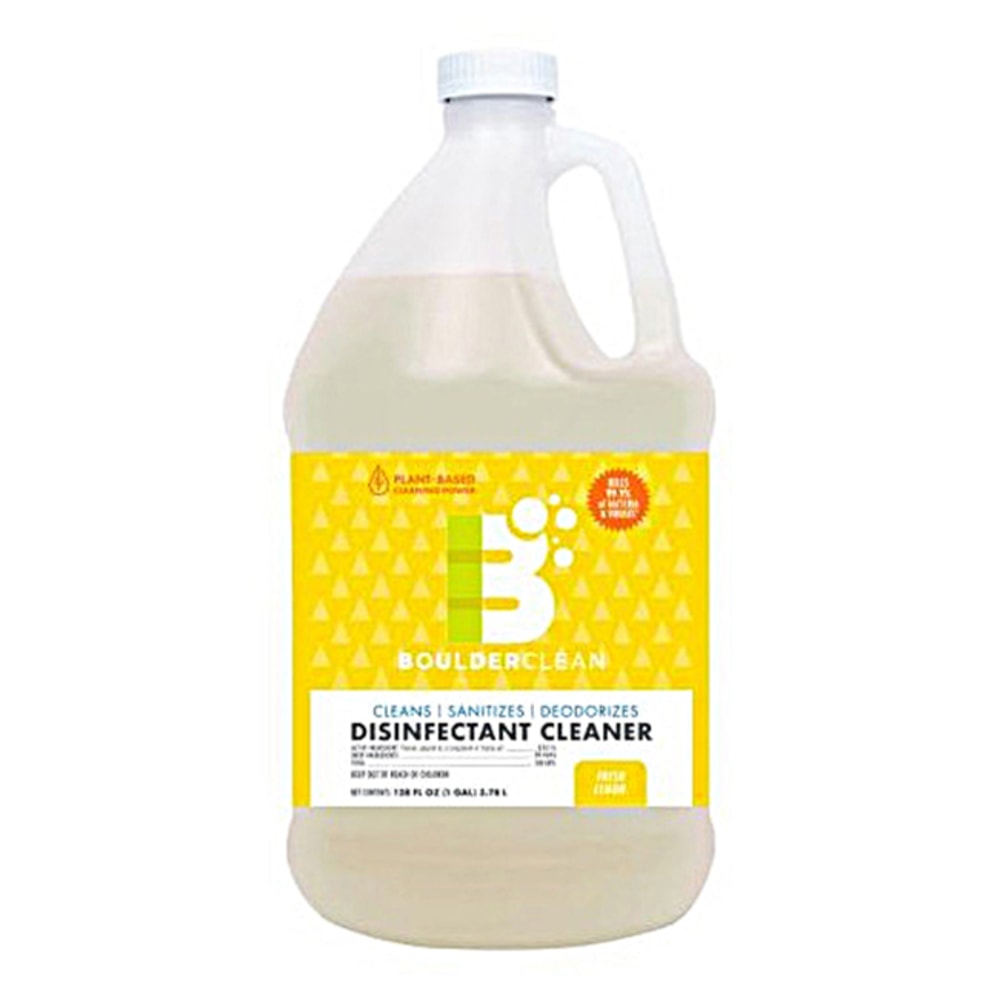 Boulder Clean Plant-Based Surface Disinfectant, 1 Gallon MPN:BC-SANI-00301