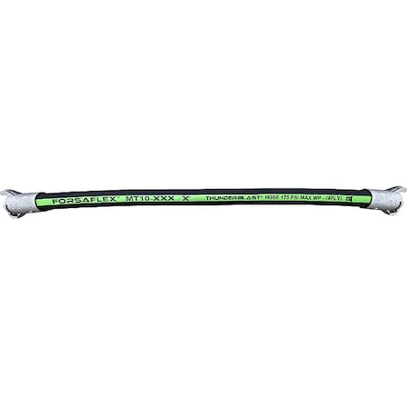 Abrasive Blasting Hose Assembly, 100 ft MPN:MT10-075QQC100
