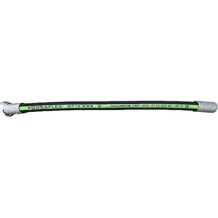 Abrasive Blasting Hose Assembly, 100 ft MPN:MT10-125QNH100