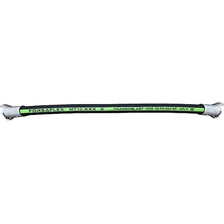 Abrasive Blasting Hose Assembly, 50 ft MPN:MT10-150QQC050
