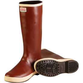 Tingley® MB926B Dipped Neoprene Snugleg Boots Brick Red/Brown Size 11 MB926B.11