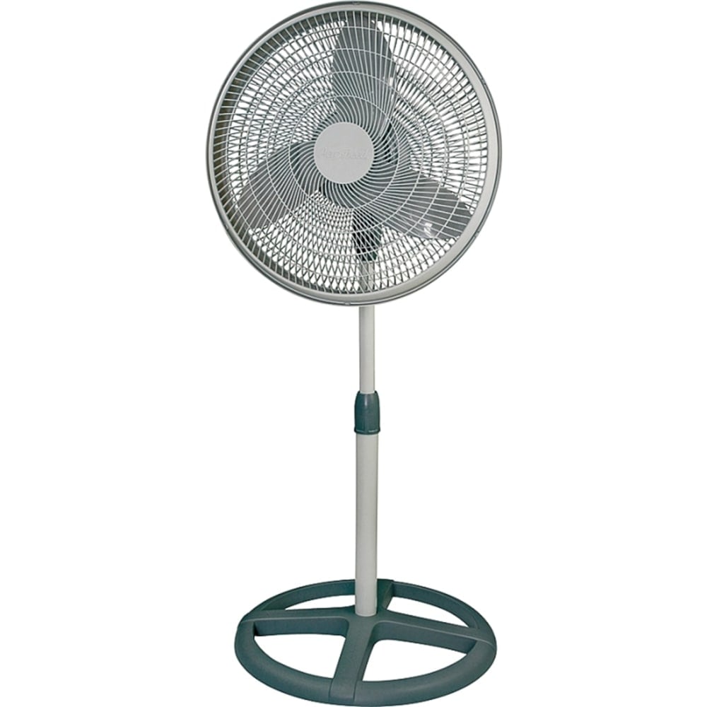 Aerospeed Camair 16in 3-Speed Oscillating Pedestal Fan, Gray/Black MPN:PF160