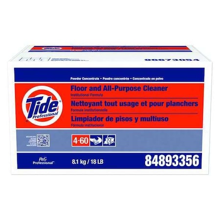 Floor Cleaner, 18 lb, White, Bland MPN:02363