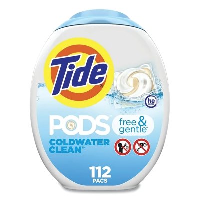 Tide Free & Gentle Detergent Pods 112CT MPN:03229