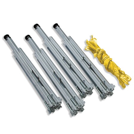 Folding Warning Line System 4 Stanchions MPN:65002