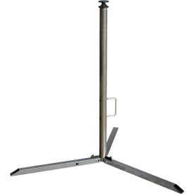 Tie Down Engineering Roofzone Tri-Leg Folding Warning Line System - 3 Leg (4 Stanchions And Flag) 65017