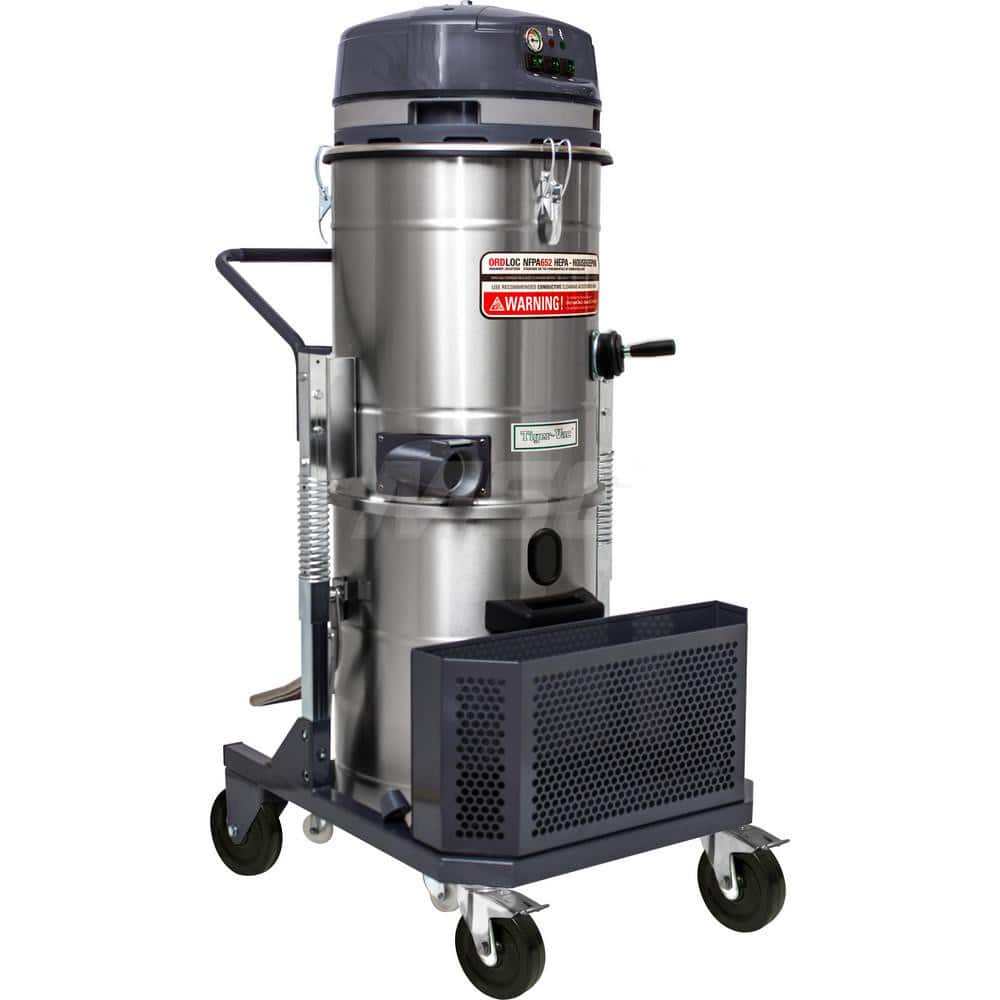 NFPA-652 Vacuum Cleaner, Continuous Duty Vacuum Cleaner & HEPA Cleaner: Electric, HEPA Filter, 16 gal Capacity MPN:112060A-652
