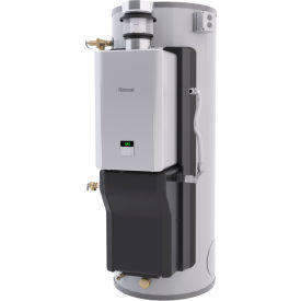 Rinnai Demand Duo R Indoor Hybrid Water Heating System Liquid Propane 80 Gallon Tank Capacity CHS19980RECiP