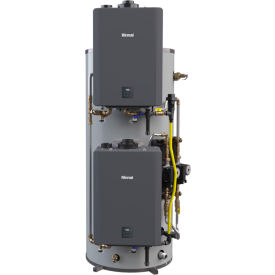 Rinnai Demand Duo H Indoor Hybrid Water Heating System 320K BTU 100 Gallon Tank Capacity CHS320100HCXViN