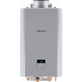 Rinnai RE Indoor Tankless Gas Water Heater Liquid Propane 0.13 to 9.8 GPM 199K BTU RE199IP