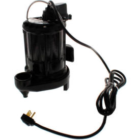 Liberty Pumps 257 1/3 HP 115V 22.9FT Shutoff 44 GPM 10FT Cord Sump Pump 257
