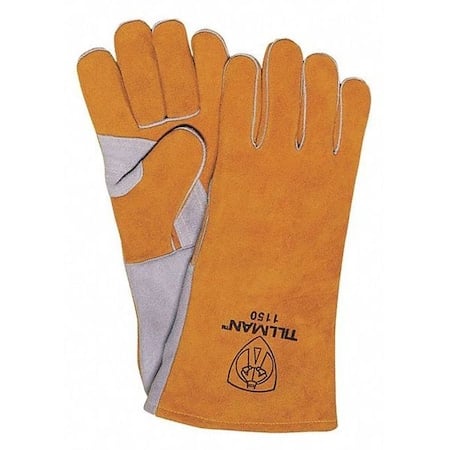 Welding Gloves, Cowhide, L, 1 PR MPN:1150
