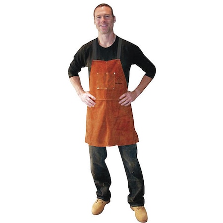 28In Choc Bib Apron MPN:5320A