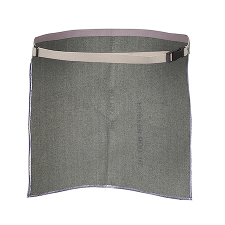 24X24 Ack Waist Apron, 24 inches Length, Silver, 24