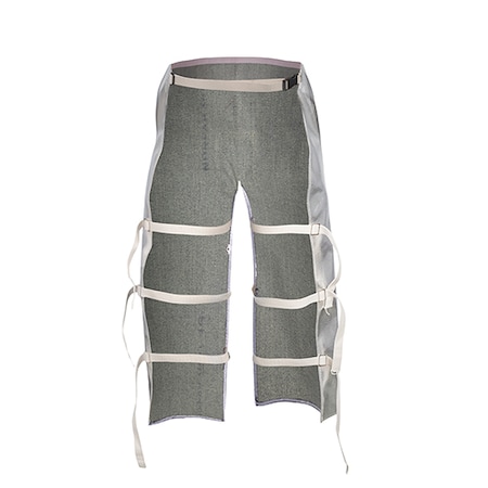 36In Ack Waist Sl Apron, Aluminized Carbon DuPont Kevlar, 36