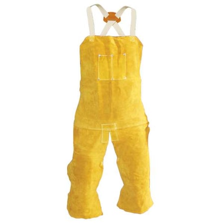 24X42 Lth Sl Bib Apron MPN:4342