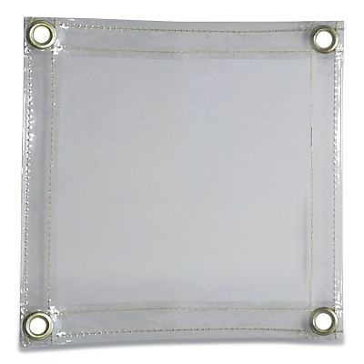 6X6 Clear Vnyl Rep Curtain MPN:605R66