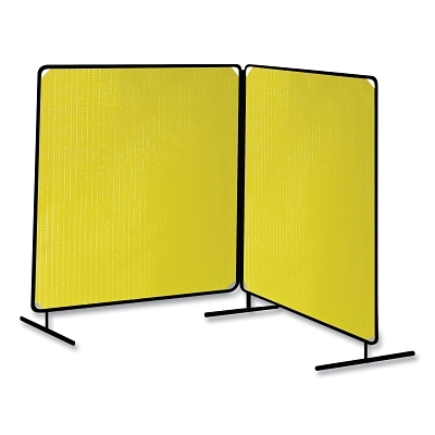 6'X8' 2PNL Screen 13MILYEL Vnyl Coatd Polystr MPN:6112068
