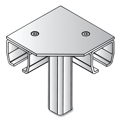 Right Angle Connector Floor MPN:RC1065