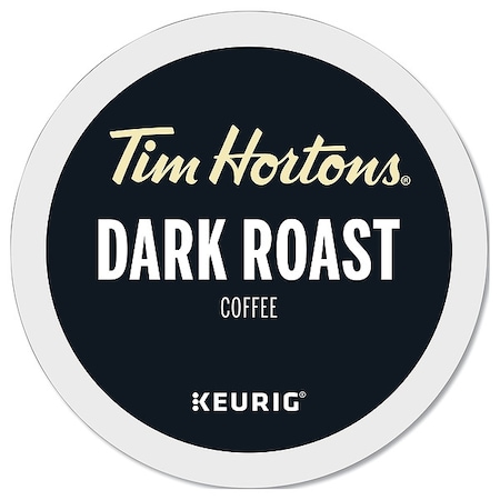 Coffee, Dark Roast, Pod, Caffeinated, Ground, 8.88 oz, 24 PK MPN:1279