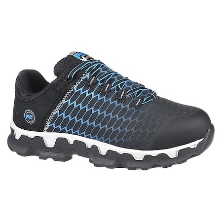Men's Athletic Shoe, Nylon Upper, Polyurethane Outsole, Black/Blue, 7 MPN:TB1A1HRU001