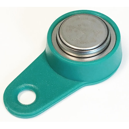 Teal-Colored DS1990A Magnetic iButtons 10PK MPN:0100-TEAL