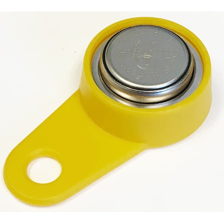 Yellow DS1990A Magnetic iButtons 10PK MPN:0100-YELLOW