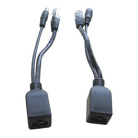 Power-Over-Ethernet Kit; 2 Cables w/Network Plugs & Power Connectors MPN:2894
