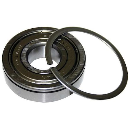 Radial Ball Bearing, 6208 Industry Number, Single Shielded Closure, 40 mm Bore Dia, Alloy Steel MPN:208KDG