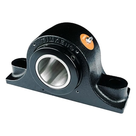 Pillow Block Bearing, Cast Iron Housing Material, Concentric Locking Collar, Tapered Roller, 1-15/16 in Dia, Alloy Steel Insert Material MPN:E-P2B-TRB-1 15/16