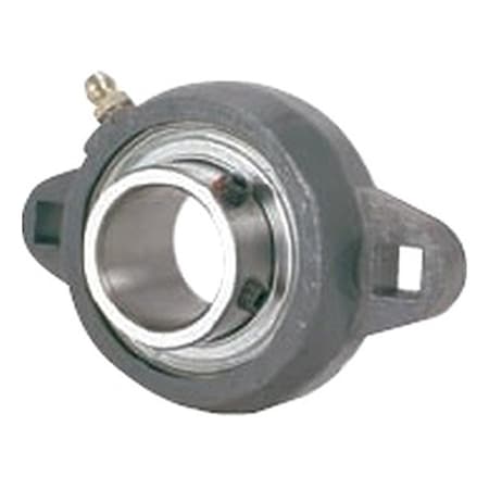 2 Holes, Rhombus Housing, Flange Mount Bearing, Radial Ball, 1-3/16 in Dia, Cast Iron, Set Screw MPN:GSFTD1 3/16