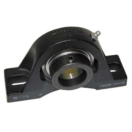 Pillow Block Bearing, Cast Iron Housing Material, Eccentric Locking Collar, Ball, 1-5/16 in Dia, Alloy Steel Insert Material MPN:RAK 1 5/16