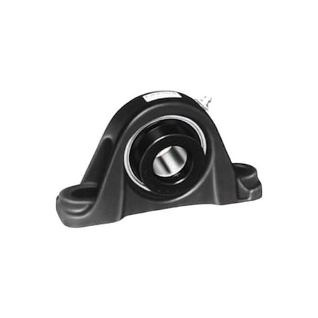 Pillow Block Bearing, Cast Iron Housing Material, Eccentric Locking Collar, Ball, 2-1/8 in Dia, Alloy Steel Insert Material MPN:RAK 2 1/8