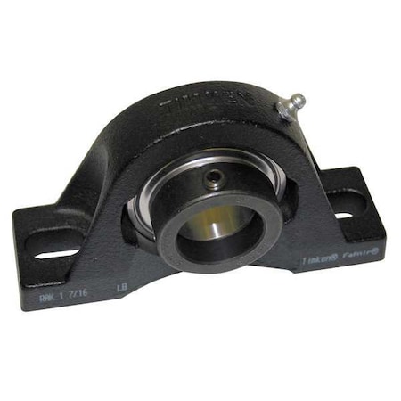 Pillow Block Bearing, Cast Iron Housing Material, Eccentric Locking Collar, Ball, 2 in Dia, Alloy Steel Insert Material MPN:RAK 2