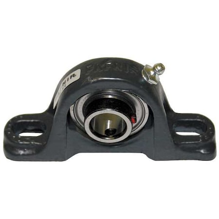 Pillow Block Bearing, Cast Iron Housing Material, Set Screw, Ball, 3/4 in Dia, Alloy Steel Insert Material MPN:SAK 3/4