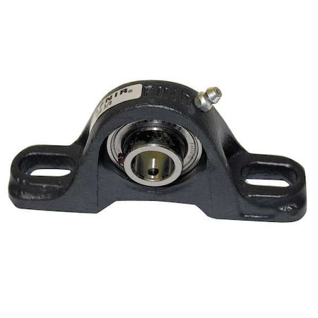 Pillow Block Bearing, Cast Iron Housing Material, Set Screw, Ball, 2 in Dia, Alloy Steel Insert Material MPN:SAS 2