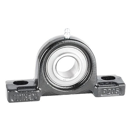 Pillow Block Bearing, Cast Iron Housing Material, Ball, 55 mm Dia, Alloy Steel Insert Material MPN:UKP212