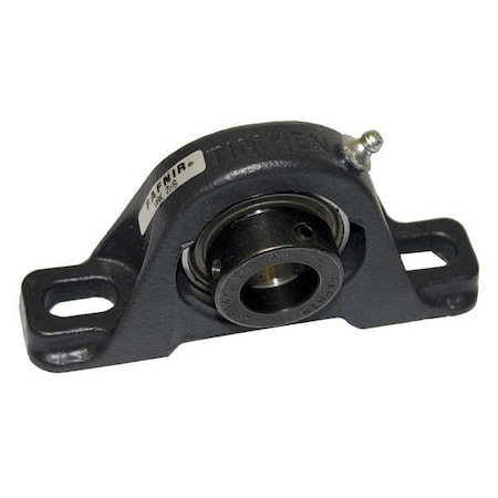 Pillow Block Bearing, Cast Iron Housing Material, Eccentric Locking Collar, Ball, 2-3/16 in Dia, Alloy Steel Insert Material MPN:VAK 2 3/16