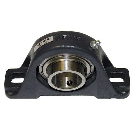 Pillow Block Bearing, Cast Iron Housing Material, Set Screw, Ball, 5/8 in Dia, Alloy Steel Insert Material MPN:YAK 5/8