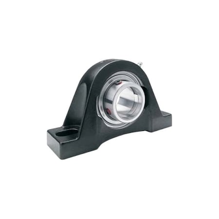 Pillow Block Bearing, Cast Iron Housing Material, Set Screw, Ball, 1-5/8 in Dia, Alloy Steel Insert Material MPN:YAS 1 5/8 SGT
