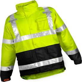 Tingley® J24122 Icon™ Jacket Fluorescent Yellow/Green/Black Medium J24122.MD